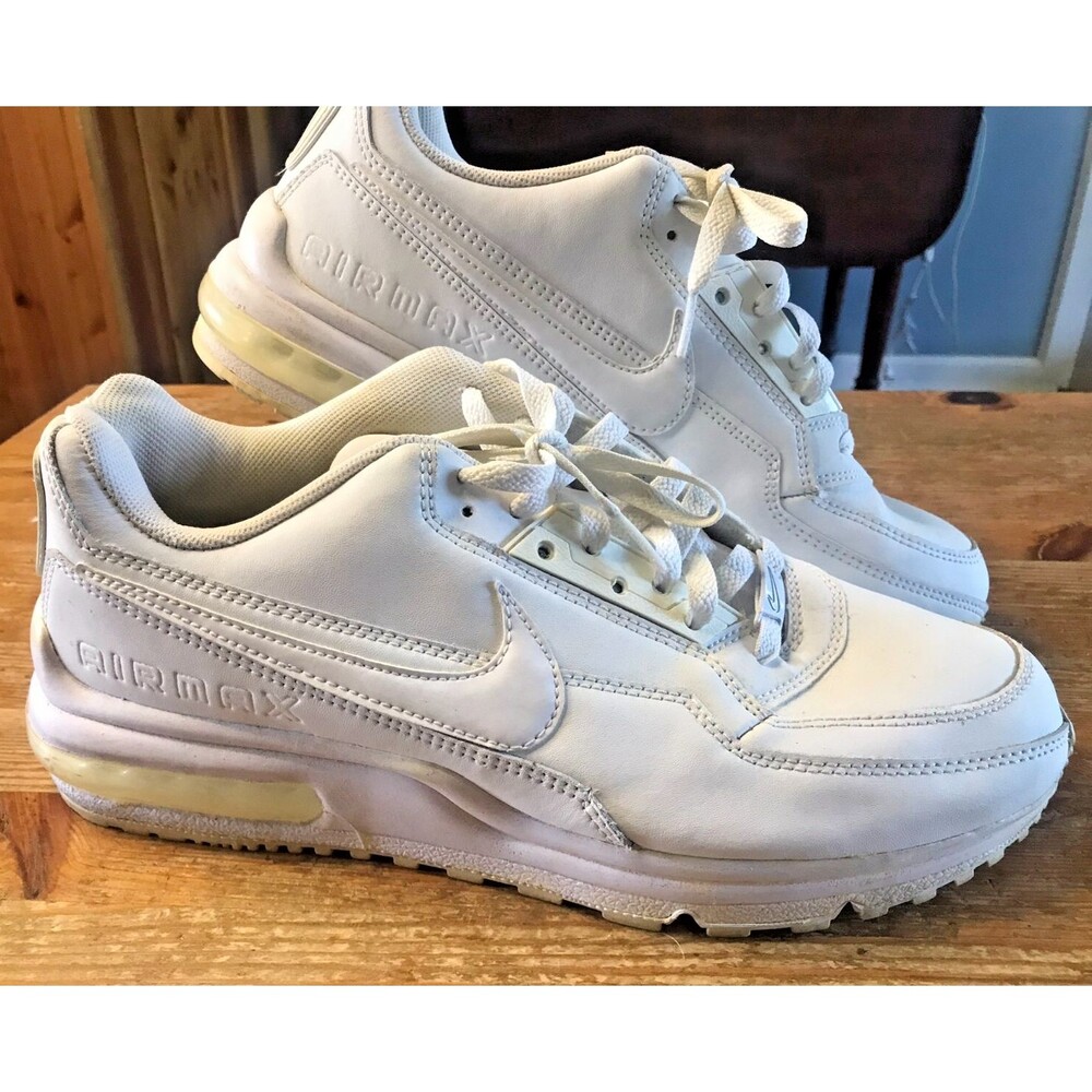 Mens Nike Air Max LTD Size 11.5 White Sneakers 316376-111 Shoes 2012